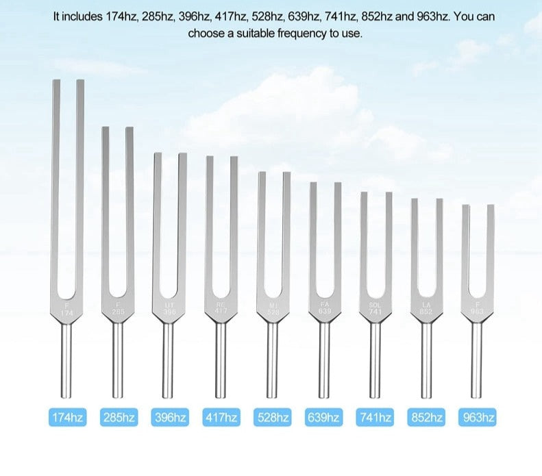 Solfeggio Frequency Tuning Forks: Elevate Your Well-Being and Harmony