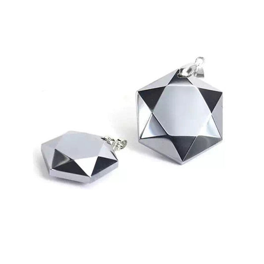 Terahertz Frequency Six Pointed Star Pendant.  Protects from EMF