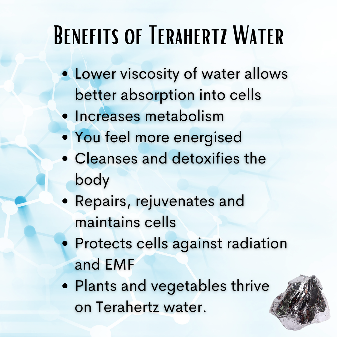 Terahertz Frequency Stone 100g.  Protect from EMF. Terahertz Water.